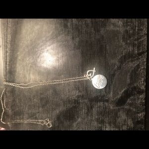 Silver I love you Necklace